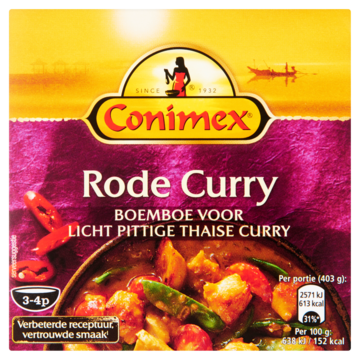 Conimex Boemboe Rode Curry 95g