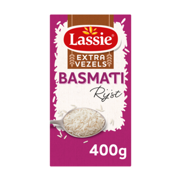 Lassie Basmatirijst Extra Vezels 400g