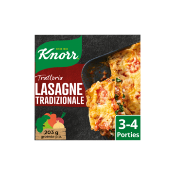 Knorr Wereldgerechten Trattoria Tradizionale Lasagne 500gr