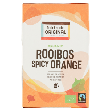 Fairtrade Original Organic Rooibos Spicy Orange 20 Stuks 35g