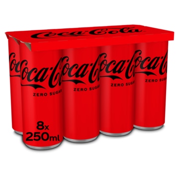 Coca-Cola Zero Sugar 8 x 250ml