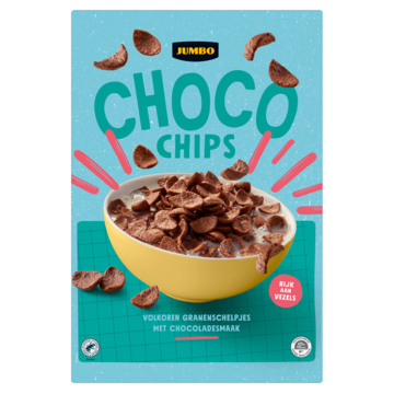 Choco Chips Ontbijtgranen 500g