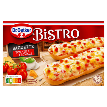 Dr. Oetker Bistro classique baguette tomate & fromage 2 x 125g