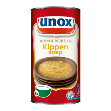 Unox Soep in Blik Kippensoep 4 Porties 515ml