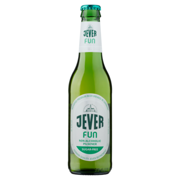 Jever Fun Non-Alcoholic Pilsener Sugar-Free Fles 0, 33L
