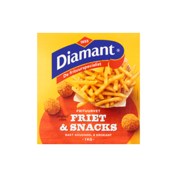 Diamant Friet & Snacks Vast Frituurvet 4 x 250 g - Max 1 per order