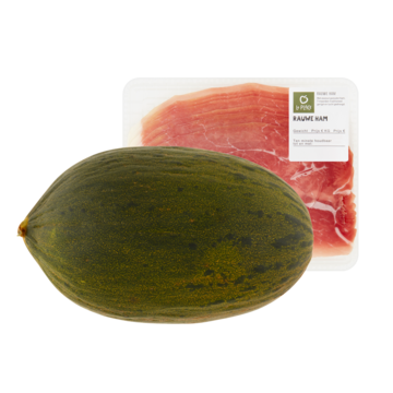 Piel de Sapo Meloen met Rauwe Ham