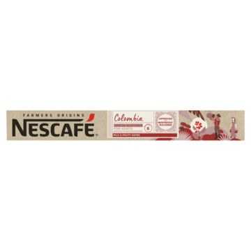 Nescafé Farmers Origins Colombia Espresso Decafé 10 Stuks