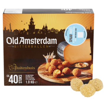 Old Amsterdam Bitterballen 40 Stuks ca. 1kg