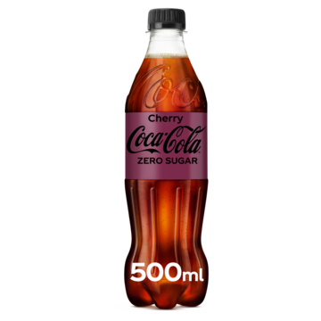 Coca-Cola Zero Sugar Flavours Cherry 500ml