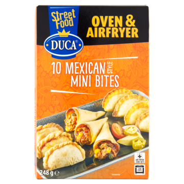 Duca Street Food Mexican Style Mini Bites 10 Stuks 248g