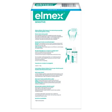 elmex® Sensitive Tandpasta duopack 2 x 75ml