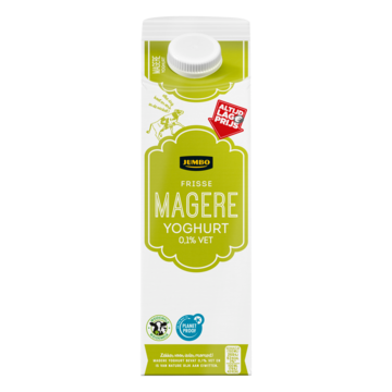 Jumbo Frisse Magere Yoghurt 0,1% Vet 1L