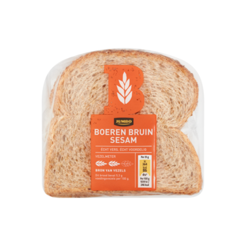 Jumbo - Bruin Sesam Brood - Half