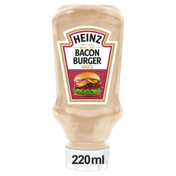 Heinz Bacon Burger Sauce (hamburger saus) 220ml