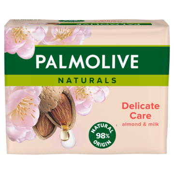 Palmolive Naturals Delicate Care Melk en Amandel Blokzeep 4x90g