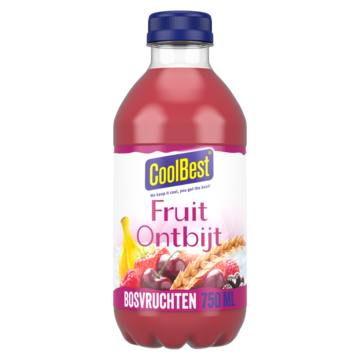 CoolBest Fruitontbijt Bosvruchten 0, 75L