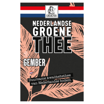 Localtea Nederlandse Groene Thee Gember 10 x 1, 8g