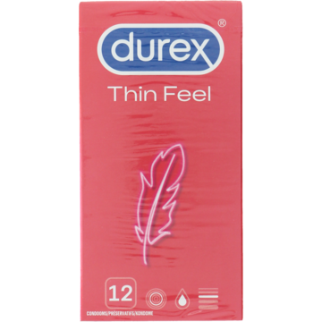 Durex - Feel Thin condooms, 12 stuks