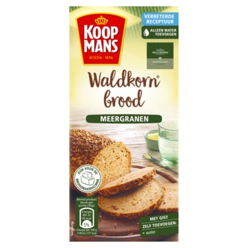 Koopmans Waldkorn Broodmix meergranen 450g
