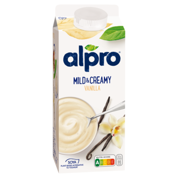 Alpro Mild & Creamy Plantaardige Variatie op Yoghurt Vanille 750ml
