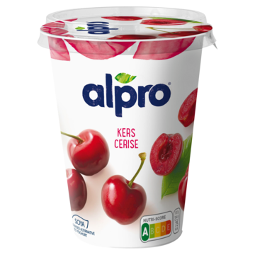 Alpro Plantaardige Variatie op Yoghurt Kers 500g
