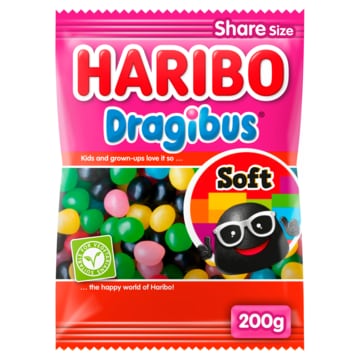 Haribo Dragibus Soft Share Size 200g