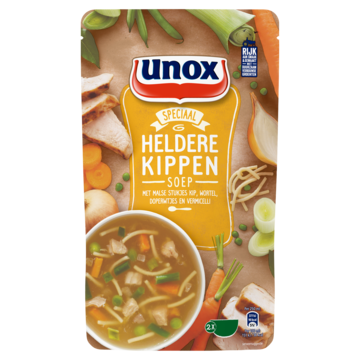 Unox Speciaal Soep In Zak Heldere Kippensoep 570ml