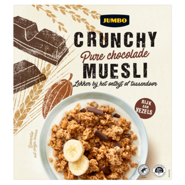 Jumbo Crunchy Muesli Chocolade 500g