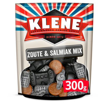 Klene Zoute & Salmiak Mix 300g