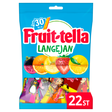 Fruittella Lange Jan Uitdeel snoep SnoepmixZak 169 gram