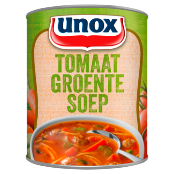 Unox Soep in Blik Stevige Tomaat Groentesoep 800ml