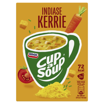 Unox Cup-a-Soup Indiase Kerrie 3 x 175ml