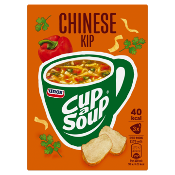 Unox Cup-a-Soup Chinese Kip 3 x 175ml