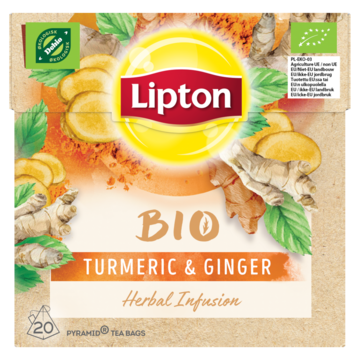 Lipton Thee BIO Turmeric & Ginger 46g
