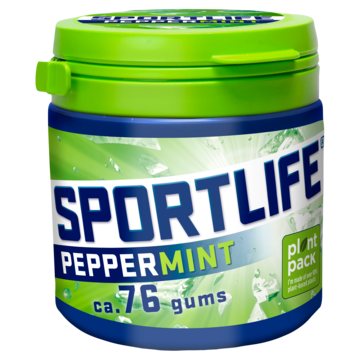 Sportlife Peppermint Sugar Free Gums 114g