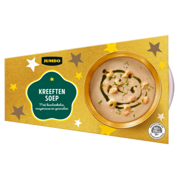 Jumbo Verse Kreeftensoep met Verse Toppings  540g