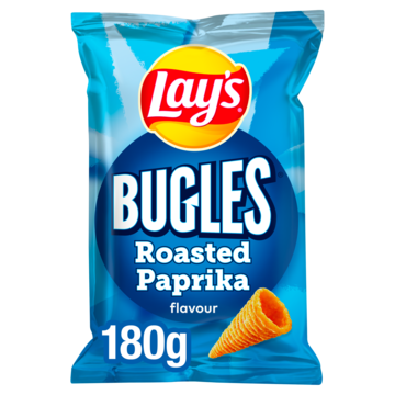 Jumbo Lay's Bugles Roasted Paprika Chips 180gr aanbieding