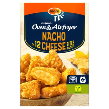 Mora Oven & Airfryer Nacho Cheese bites 12 x 23g