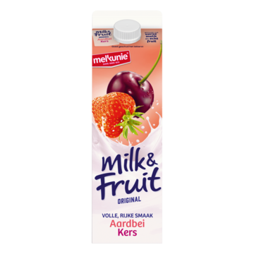Melkunie Milk Fruit Original Aardbei Kers 1 L Bij Jumbo melkunie kopen in de aanbieding Melkunie Milk Fruit Original Aardbei Kers 1 L Bij Jumbo melkunie kopen in de aanbieding