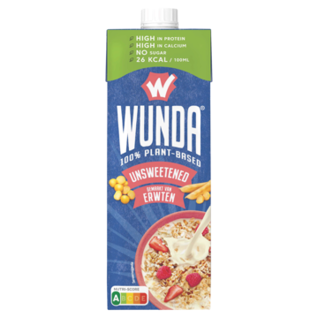 WUNDA® Unsweetened plantaardige drank 950ml