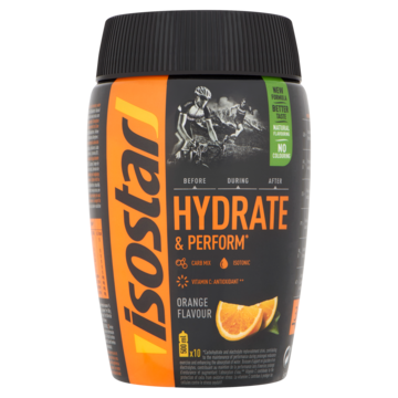 Inspectie doorgaan met Isolator Isostar Hydrate & Perform Orange Flavour 400g bestellen? - Fris, sap,  koffie, thee — Jumbo Supermarkten
