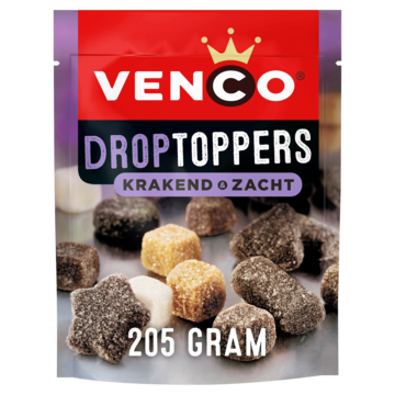 Venco Droptoppers Krakend Zacht 205g