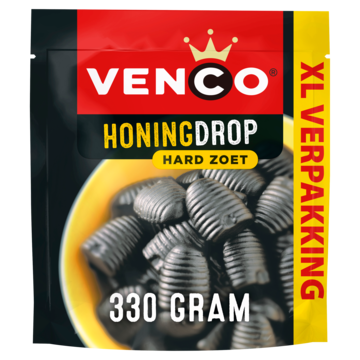 Venco Honingdrop Hard Zoet XL 330g