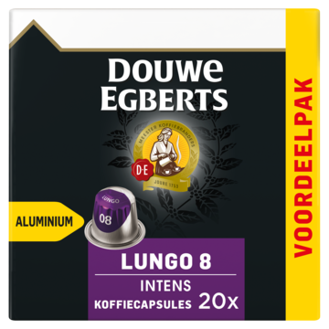 aanraken Zeggen mijn Douwe Egberts Lungo Original Koffiecups Voordeelpak 20 Stuks bestellen? -  Fris, sap, koffie, thee — Jumbo Supermarkten
