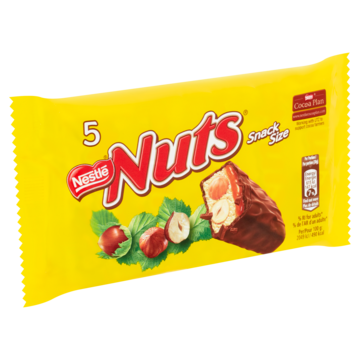heilige Patch Dekking Nuts Melkchocolade snacksize 5-pack bestellen? - Koek, snoep, chocolade en  chips — Jumbo Supermarkten