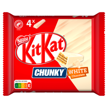 KITKAT Chunky Witte chocolade 4-pack
