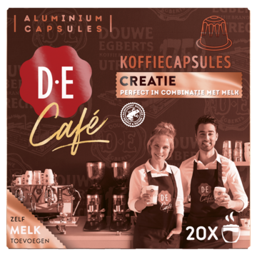 Vermomd levenslang Justitie Douwe Egberts D.E Café Creatie 7 Koffiecups 20 Stuks bestellen? - Fris,  sap, koffie, thee — Jumbo Supermarkten