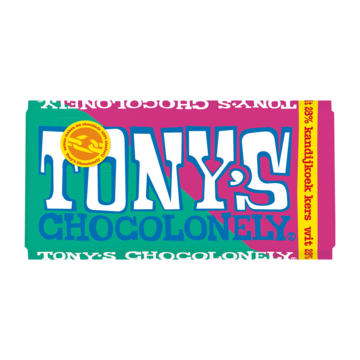 Tony's Chocolonely Wit Kandijkoek Kers 180g