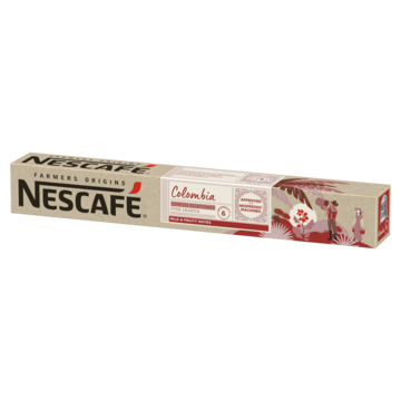 Nescafé Farmers Origins Colombia Espresso Decafé 10 Stuks